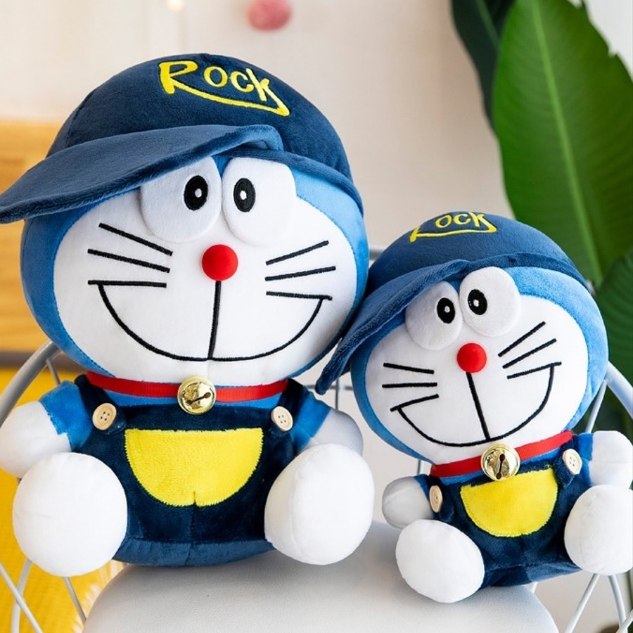 Gấu bông mèo máy doraemon dễ thương size 45 - 55cm