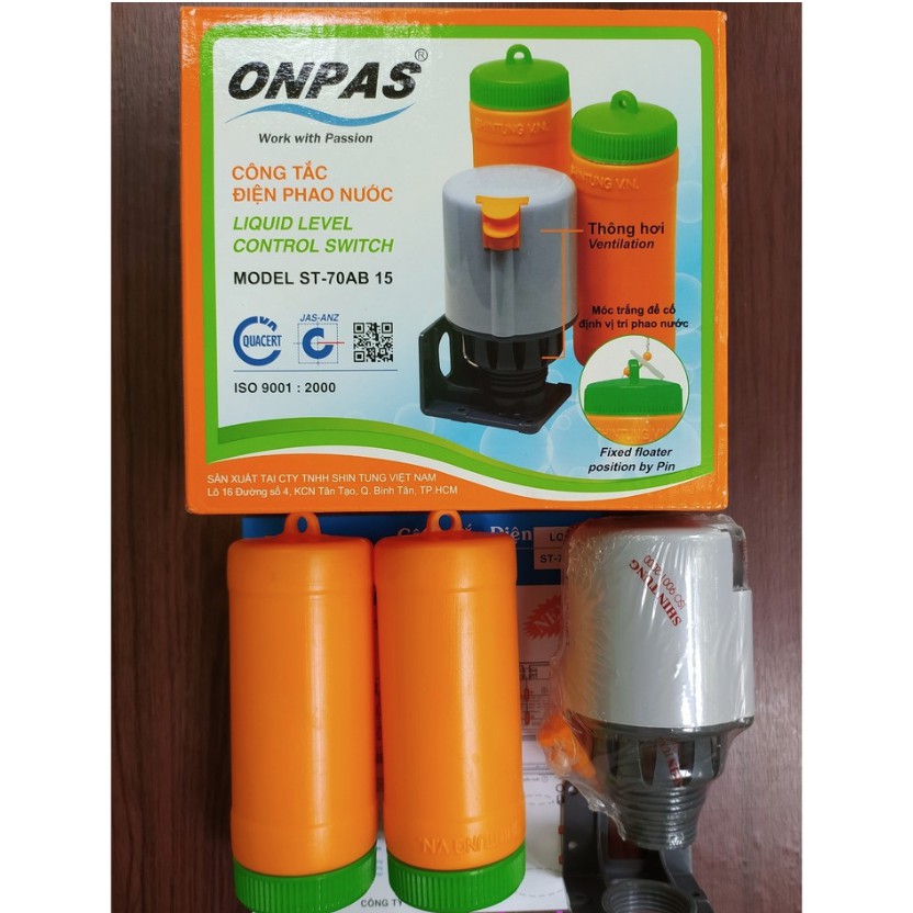 Phao điện tự động onpas chính hãng hàng cao cấp