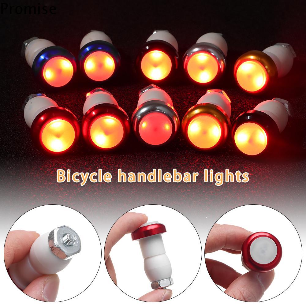 PROMISE 1 Pair Mini LED Hợp kim Xe đạp Trang Trí Nội Thất Đi xe đạp Đèn
