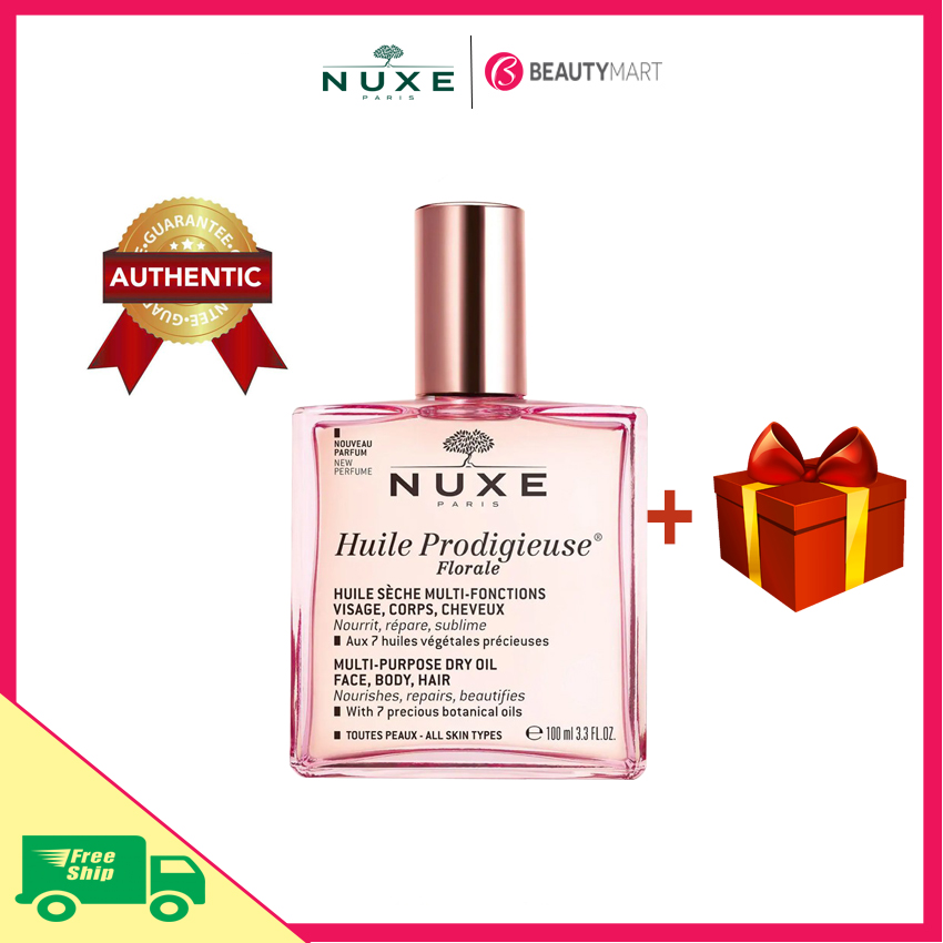 [Freeship+Tặng quà] Dầu khô dưỡng da đa năng Nuxe Huile Prodigieuse Florale chính hãng Pháp - BeautyMart