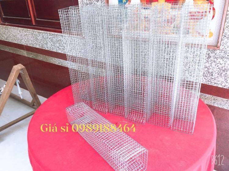 Bẫy rắn 02 hom không rỉ sét