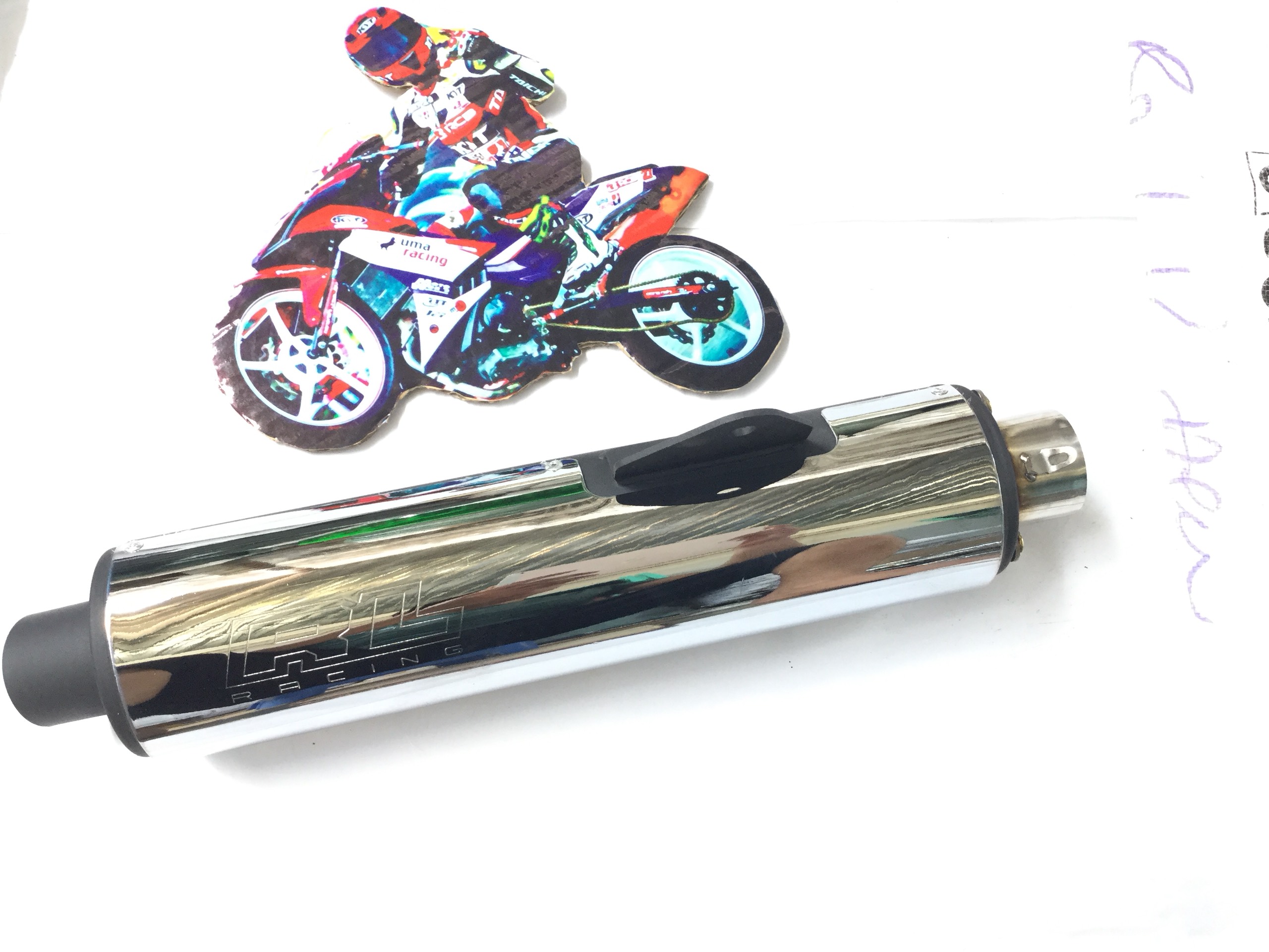 Lon Pô CBR RepLeo Đầu inox 304 -Lắp Được Nhiều Dòng Xe