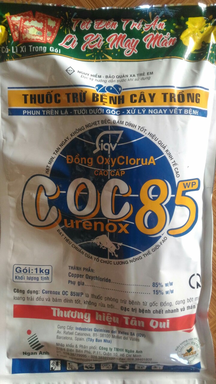 COC 85- Thuốc trừ nấm bệnh cho cây trồng 1kg