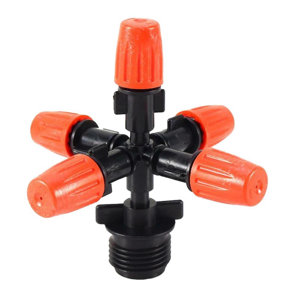 BỘ 5 BÉC TƯỚI ĐẦU BÉC PHUN SƯƠNG HOA LAN 5 TIA ( tổng 25 đầu phun ) 5 béc phun sương 5 cửa