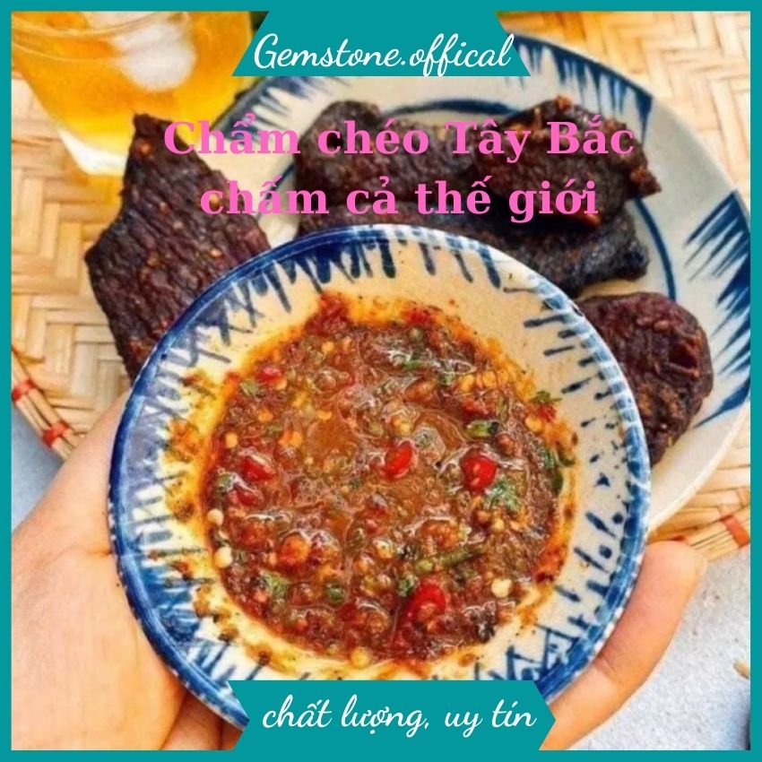Muối chẩm chéo Tây Bắc thơm ngon đặc biệt nhiều hạt dổi, mắc khén chấm cả thế giới