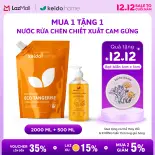Nước Rửa Chén Keido.home Túi 2L + Chai 500ml – Tiện Lợi, Sạch Nhanh, Dịu Nhẹ Da Tay, Thơm Dịu