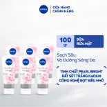 Bộ 6 Sữa Rửa Mặt Ngọc Trai NIVEA (100g) - 86704/81273