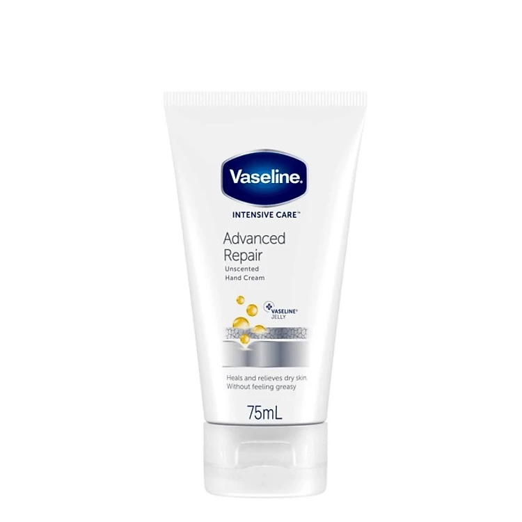 Kem dưỡng da tay vaseline advanced repair 75ml