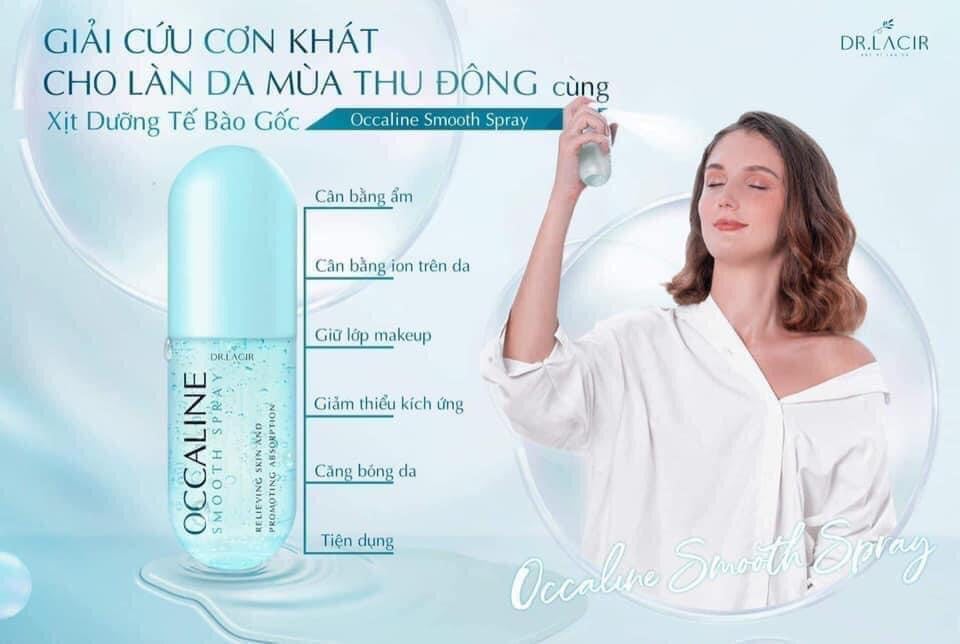 Xịt Khoáng Tế Bào Gốc Occaline Lamer care - Dr Lacir - Dưỡng Da Từ Sâu Bên Trong Căng Bóng