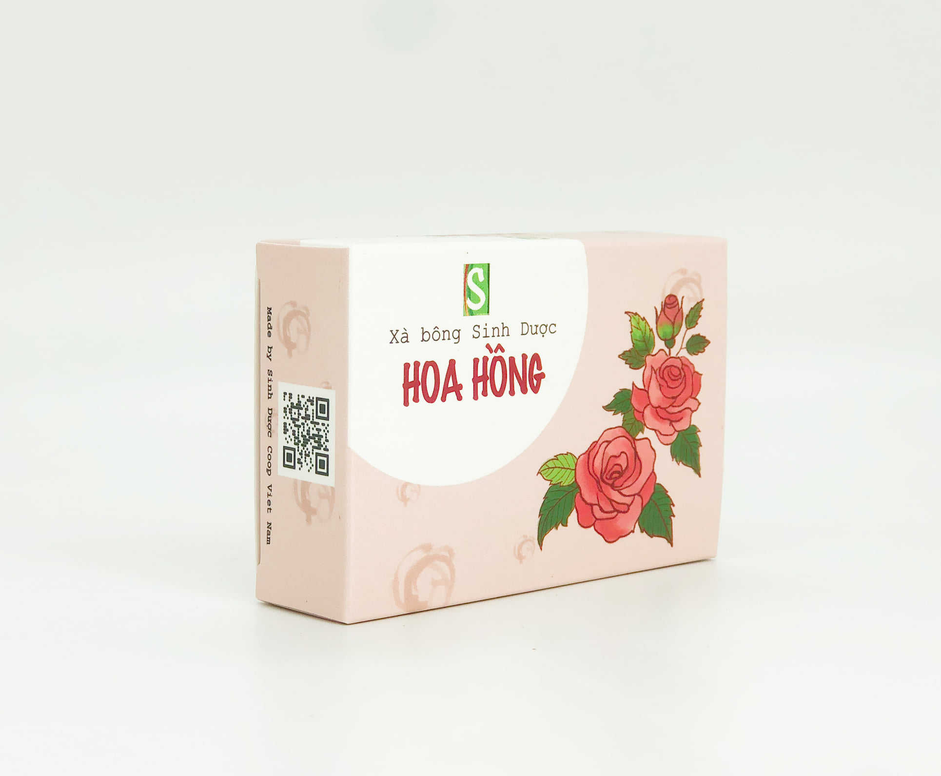 [HCM]Xà Bông Hoa Hồng - Xà Bông Sinh Dược Hoa Hồng Bena Organic