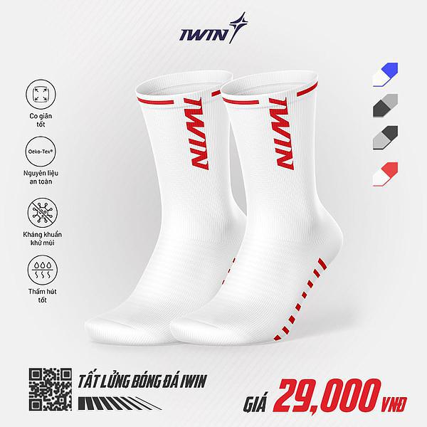 Tất lửng thể thao iwin