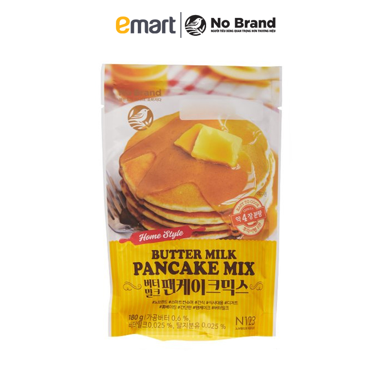 Bột Làm Bánh Pancake Bơ Sữa No Brand 180g - Emart VN