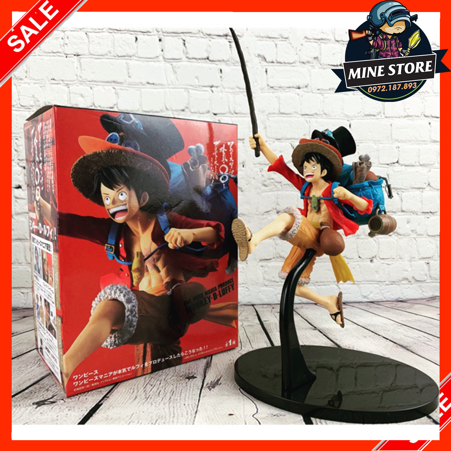 Mô hình Luffy MonkeyD - Figure Onepiece - Mô Hình One Piece Luffy Mũ Rơm Đảo Hải Tặc Xông Pha