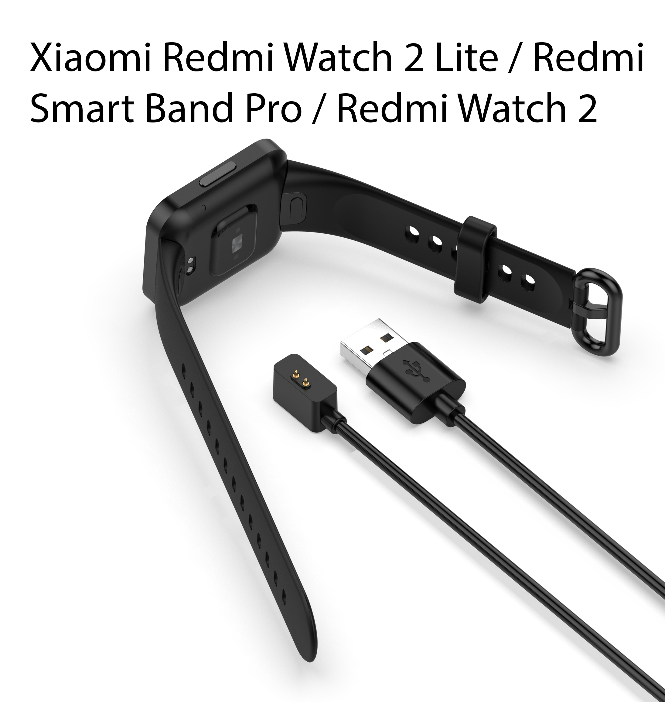 Dây cáp sạc xiaomi redmi watch 2 lite / redmi smart band pro / redmi watch 2 1 mét dành cho đồng hồ thông minh