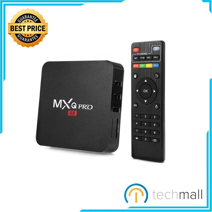 Android TV Box MXQ pro 4K - Với chip lõi tứ Amlogic S905 - RAM 1GB ROM 8GB giúp bạn có trải nghiện tốt nhất khi sử dụng - Bảo hành 12 tháng