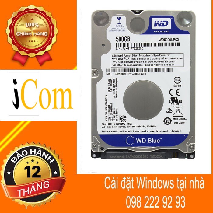 HDD 500GB Laptop