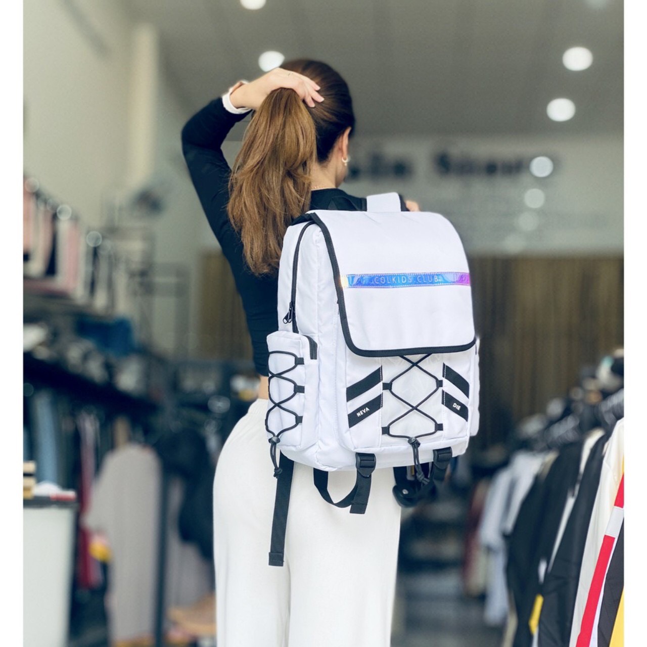 Balo Phản Quang Colkids club CND ss4 + ss3 - Balo nữ - balo nam