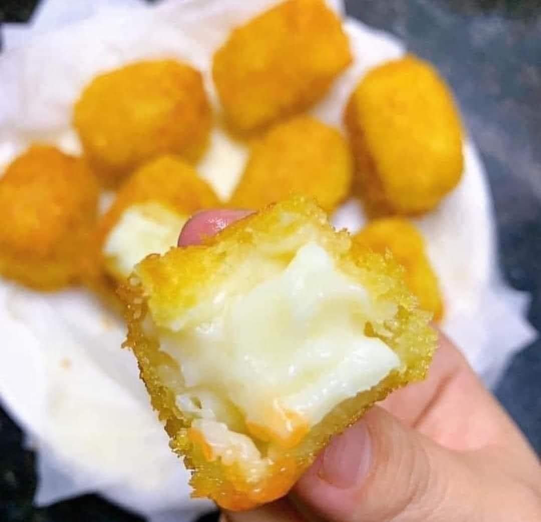 Bánh sữa tươi chiên giòn 500gam - hộp 12 bánh