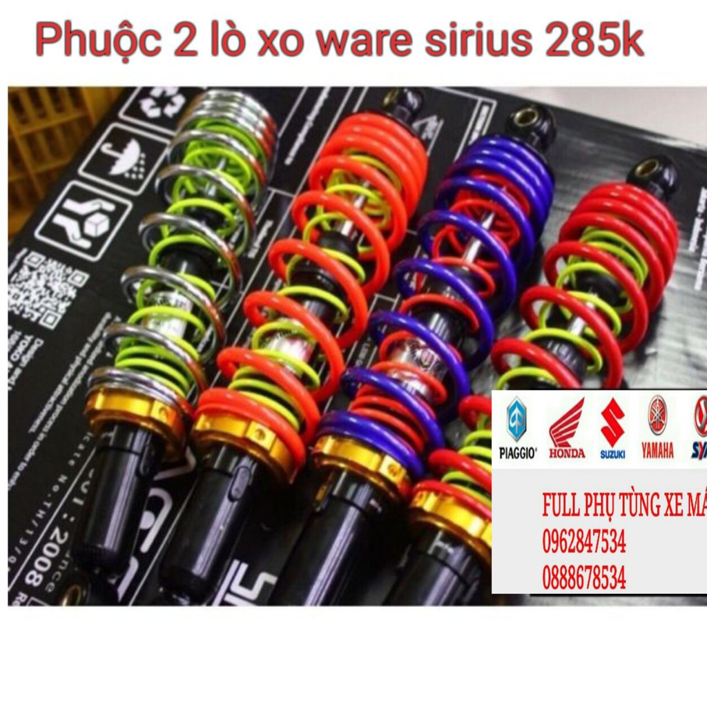 1 cặp Phuộc sau xe máy 2 lò xo xe máy - dochoixemay