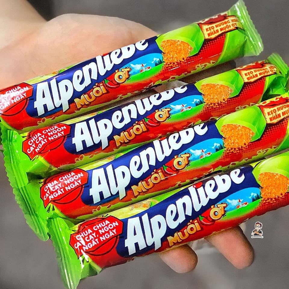 [ COMBO 10 THANH KẸO ] Kẹo ALPENLIEBE HƯƠNG SOÀI NHÂN MUỐI ỚT SIÊU NGON