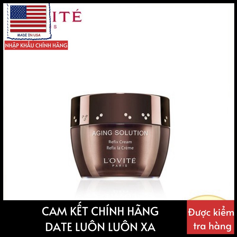 Kem Dưỡng Cải Thiện Nếp Nhăn Lovite Aging Solution Refix Cream 50ml