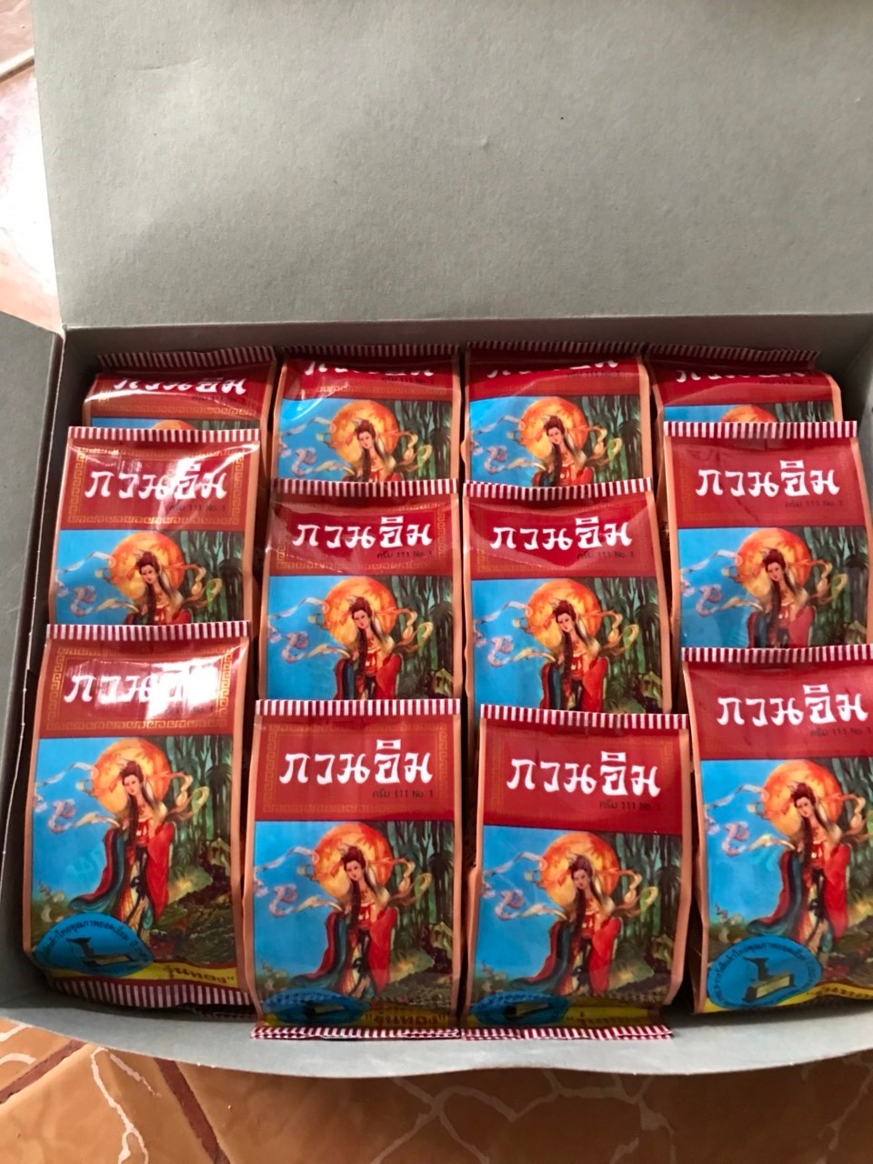 KEM SÂM CÔ TIÊN CHÍNH HÃNG THÁI - HỘP 24 - 24 HỘP KEM SÂM CÔ TIÊN