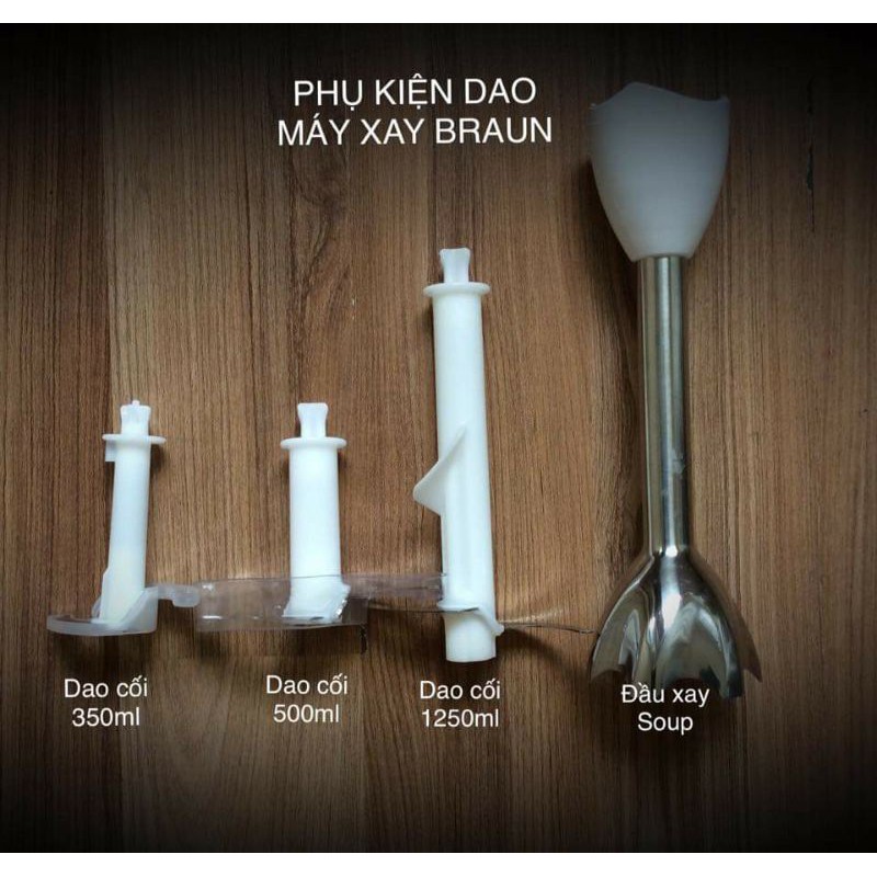 Lưỡi dao máy xay cầm tay braun ̣( vui lòng coi hình từng sản phẩm đã được phân loại khi đặt hàng )