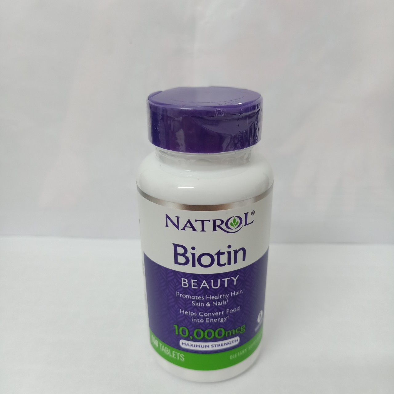 Viên uống natrol biotin 10.000mg 100 viên của mỹ