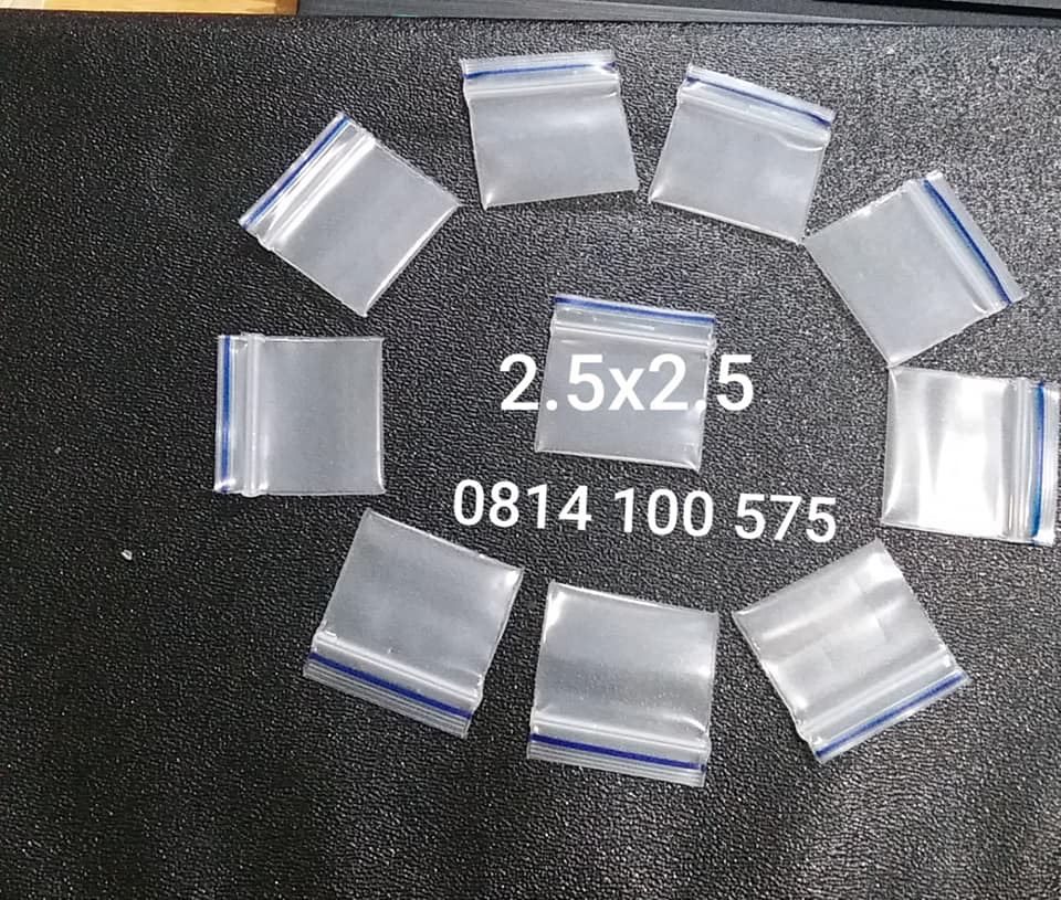 Combo 200 túi zip mini 2.5x2.5cm dầy đẹp