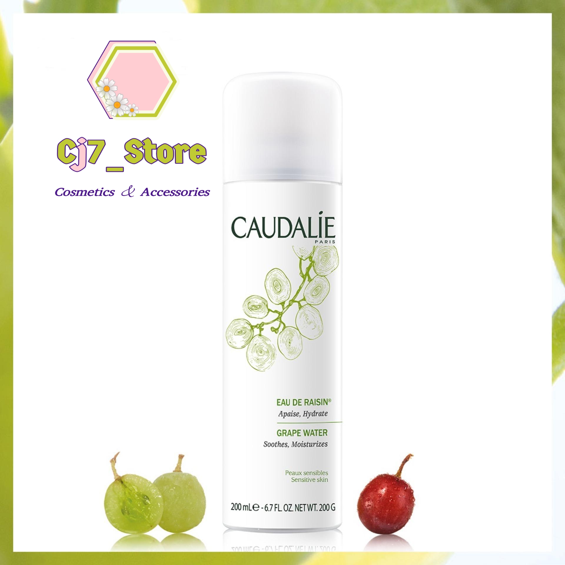 Xịt khoáng cấp ẩm Caudalie - Caudalie Grape Water 200ml