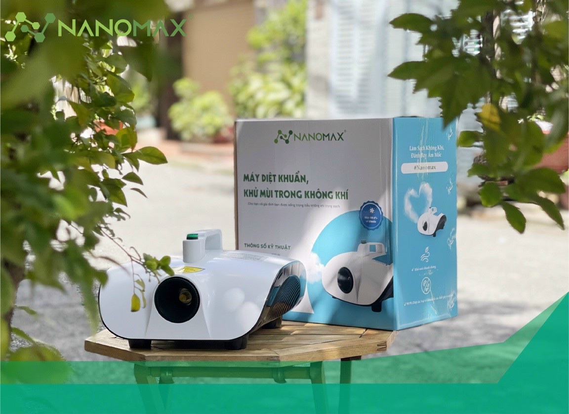 NANOMAX- Máy diệt khuẩn, khử mùi xe hơi- Máy diệt khuẩn, khử mùi gia đình