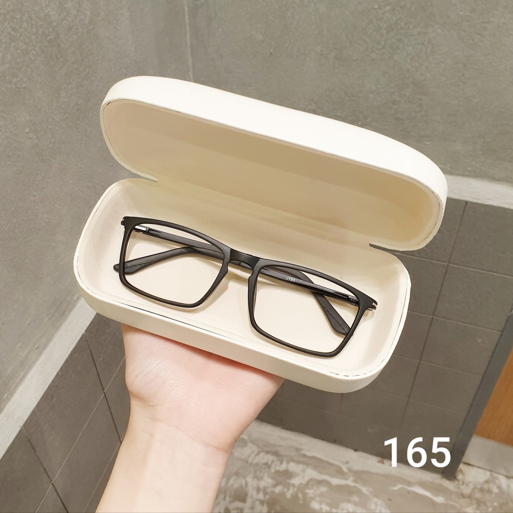 Gọng kính cận siêu dẻo dáng chữ nhật [G'Store] Gọng kính cận thiết kế thanh lịch 165