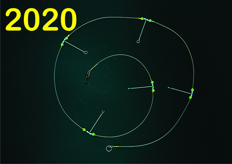 Thẻo Câu Cá Dây Thép 5 Đầu Không Lưỡi