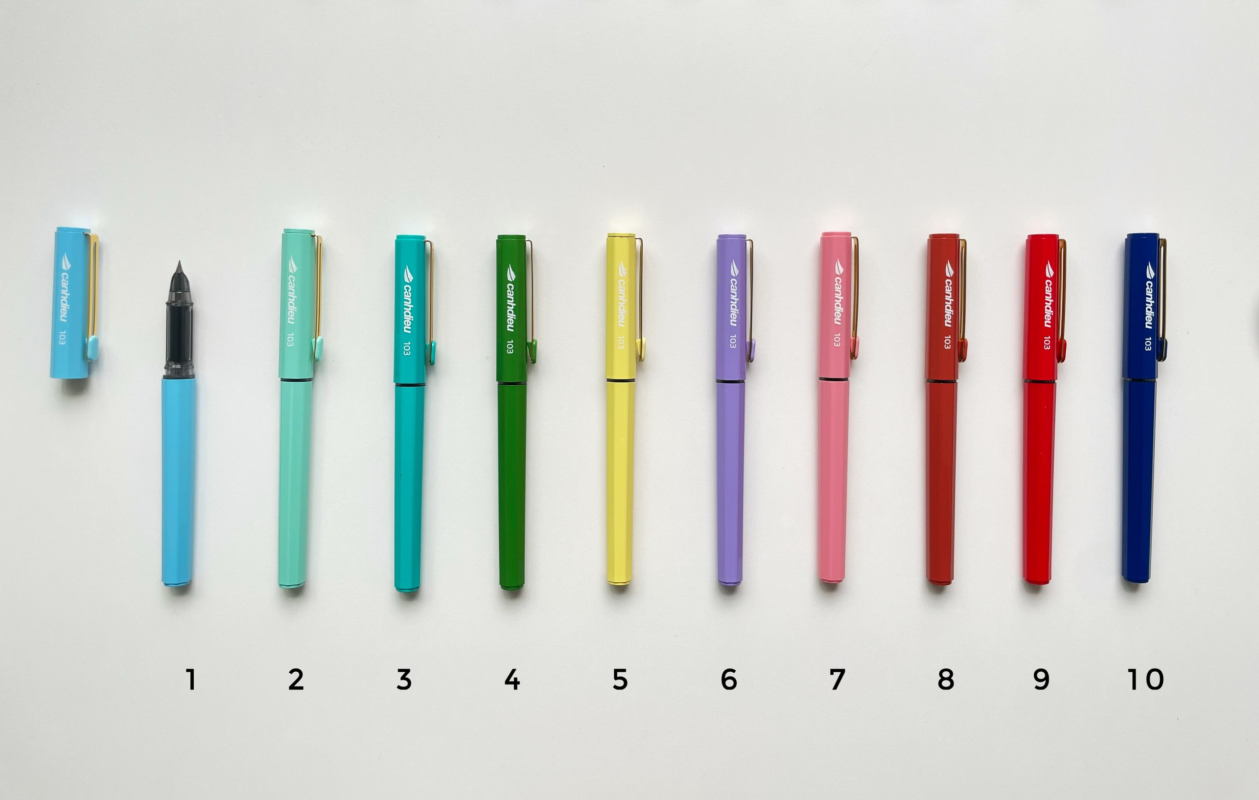 Bút máy ngòi kim tinh lá tre CD-103 mẫu mới