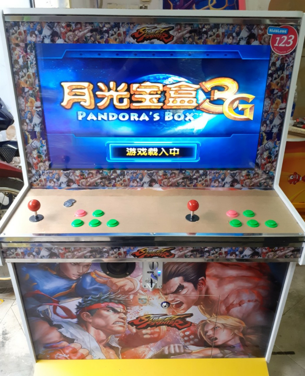 Máy Game Thùng Đối Kháng - Máy game điện tử gặt - Trở về tuổi thơ