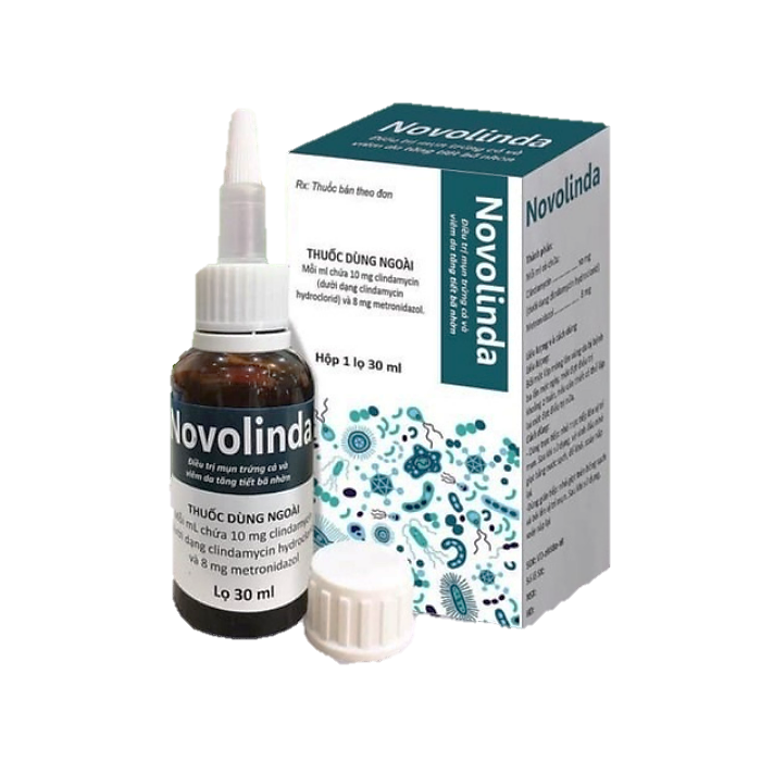 NOVOLINDA - Giúp giảm mụn - viêm da tiết bã 30ml