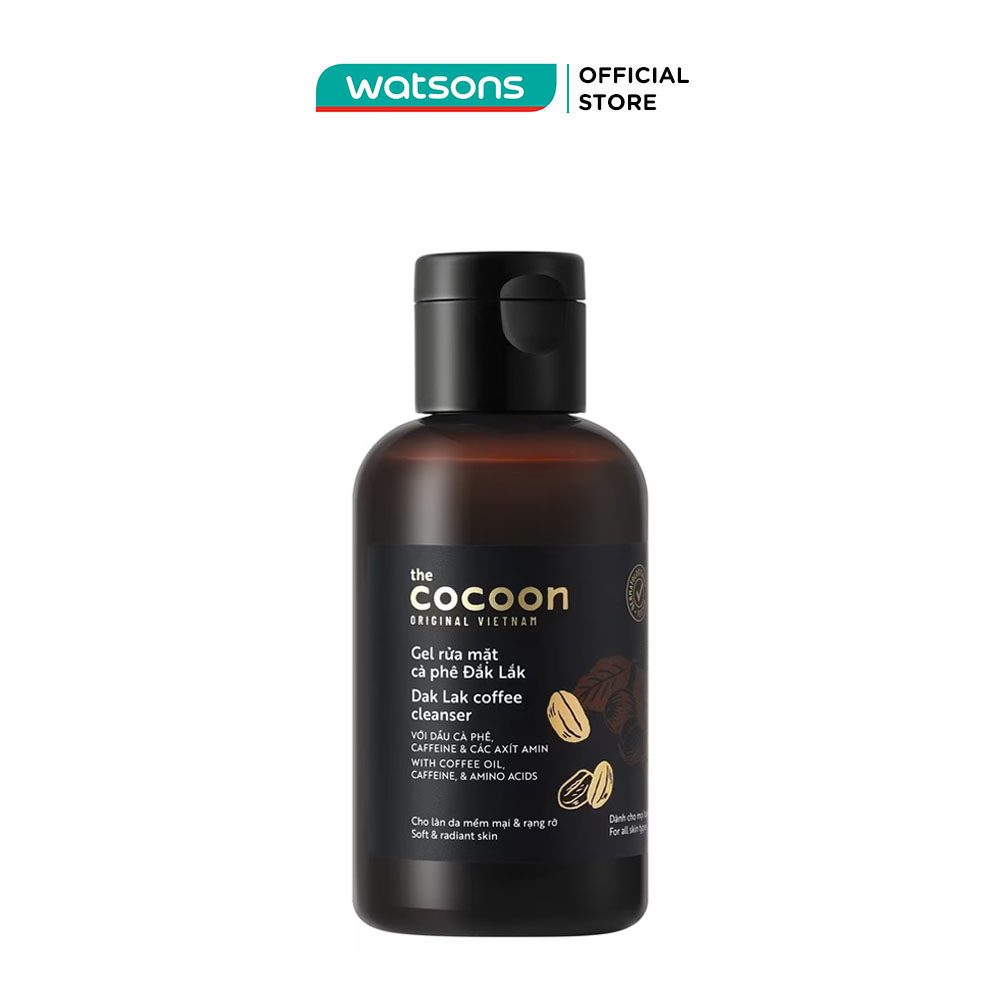 Gel rửa mặt cocoon cà phê đắk lắk 140ml
