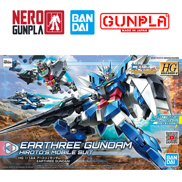 Mô Hình Lắp Ráp Bandai Gunpla HG BD:R 1/144 Earthree Gundam