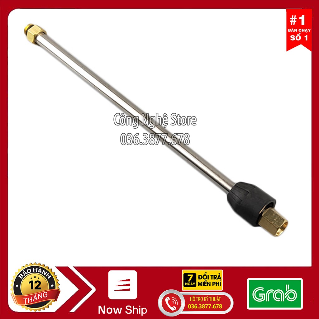 Vòi rửa xe - ống nối vòi xịt máy rửa xe dài 38cm