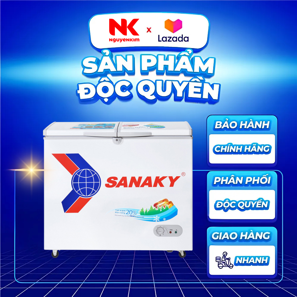 Tủ đông Sanaky 175 lít VH-2299A1