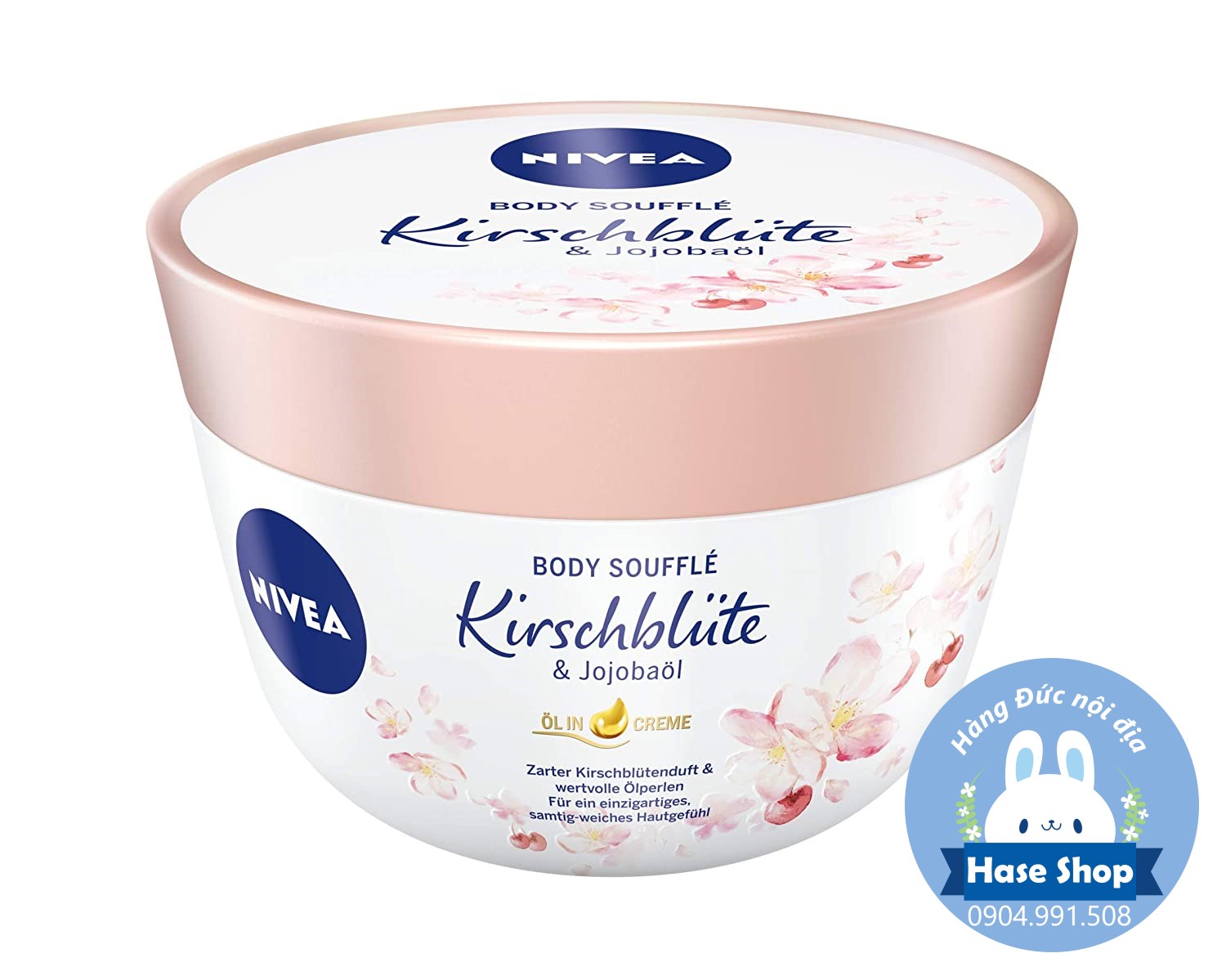 Kem dưỡng ẩm Nivea Body Soufflé