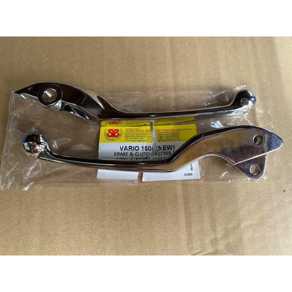 Tay Thắng Vario Xi Inox - Hàng Nhập Mã Lai Siêu Đẹp