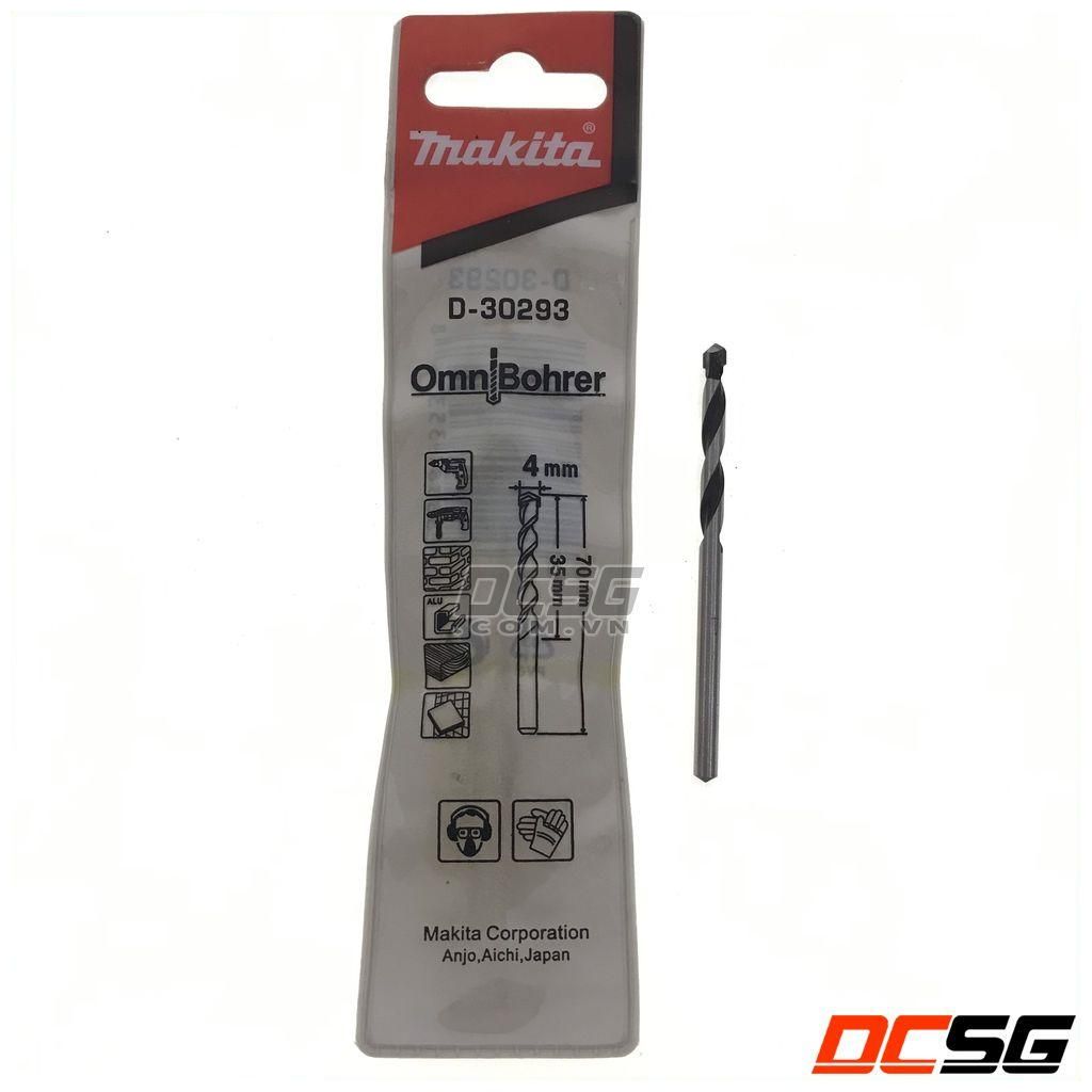Mũi khoan đa năng đuôi tròn 4.0mm makita d-30293