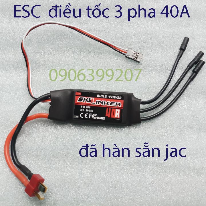 esc điều tốc động cơ không chổi than 40A