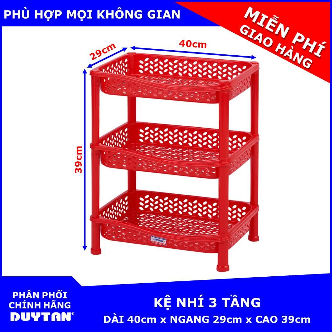 Kệ nhí 3 ngăn Duy Tân - Giao màu mẫu nhiên