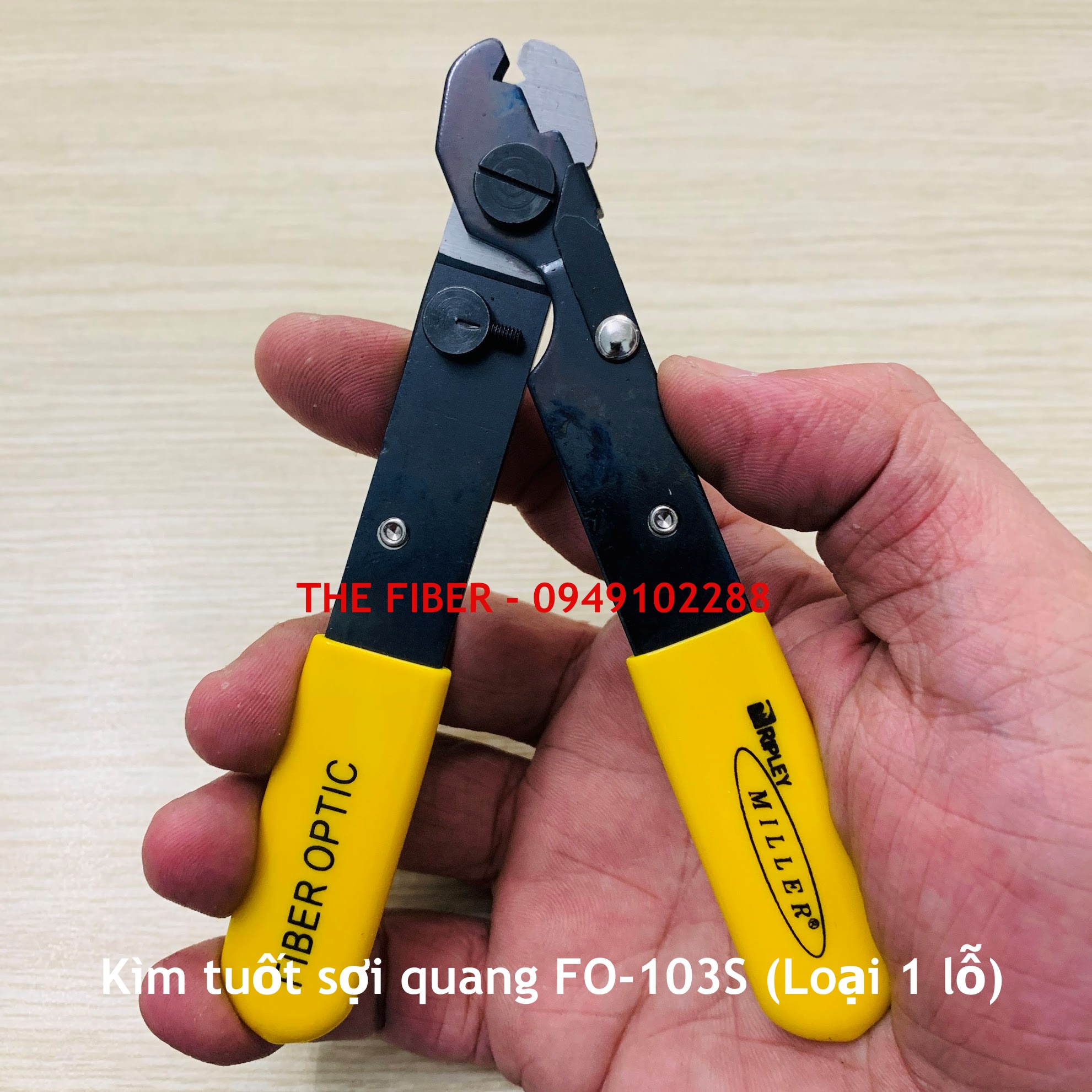 Kìm tuốt sợi quang cao cấp Miller FO 103S