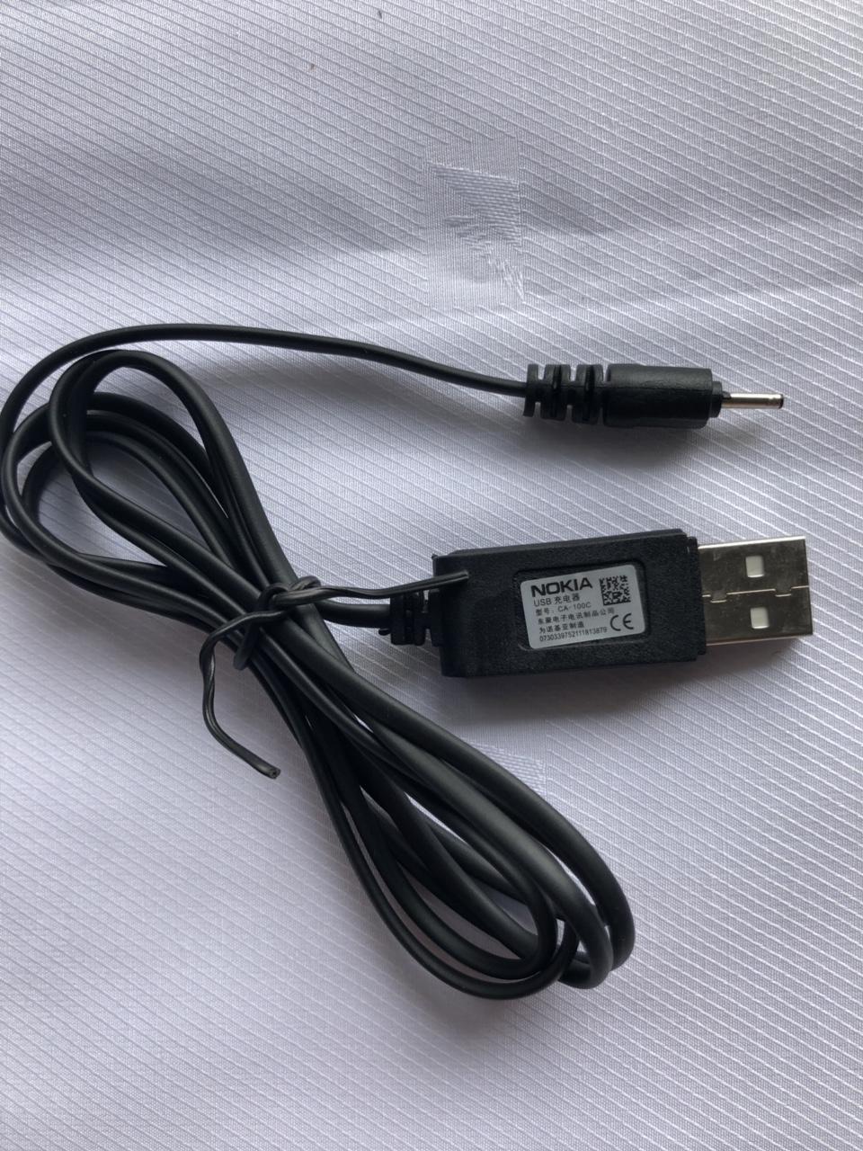 Combo 2 sợi- Dây sạc USB ra chân kim đuôi nhỏ