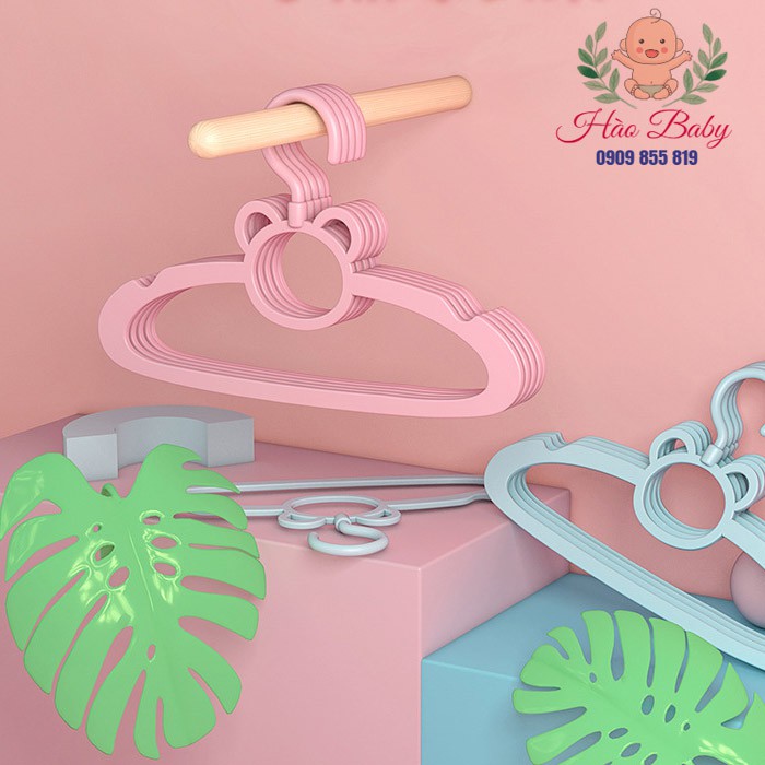[HCM]Móc Treo Quần Áo Sơ Sinh Trẻ Em Đa Năng Babyhood Cho Bé
