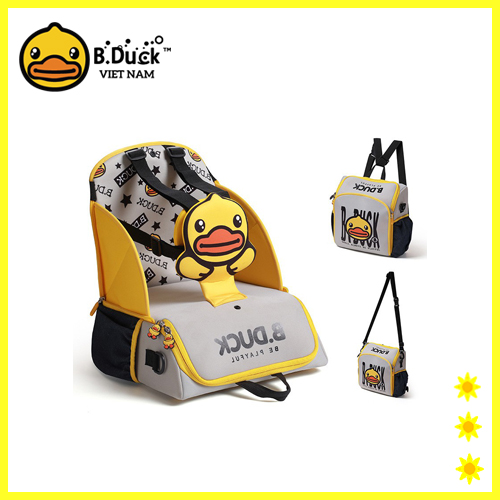 Balo và ghế ngồi ăn dặm cho bé 2 in 1!!! b.duck