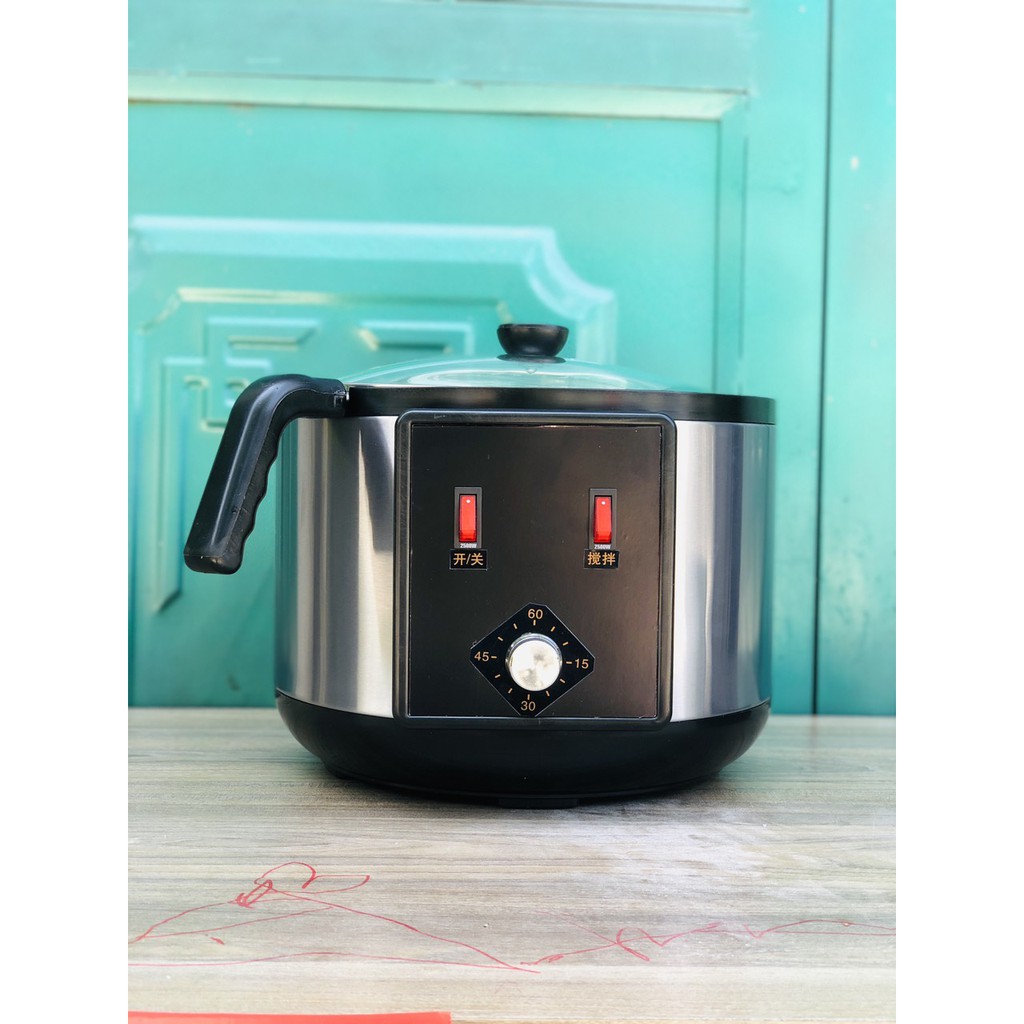 Nồi Rang Hạt Đa Năng Tự Động Máy rang lạc, đậu phộng, cà phê, ngũ cốc..mini dành cho gia đình